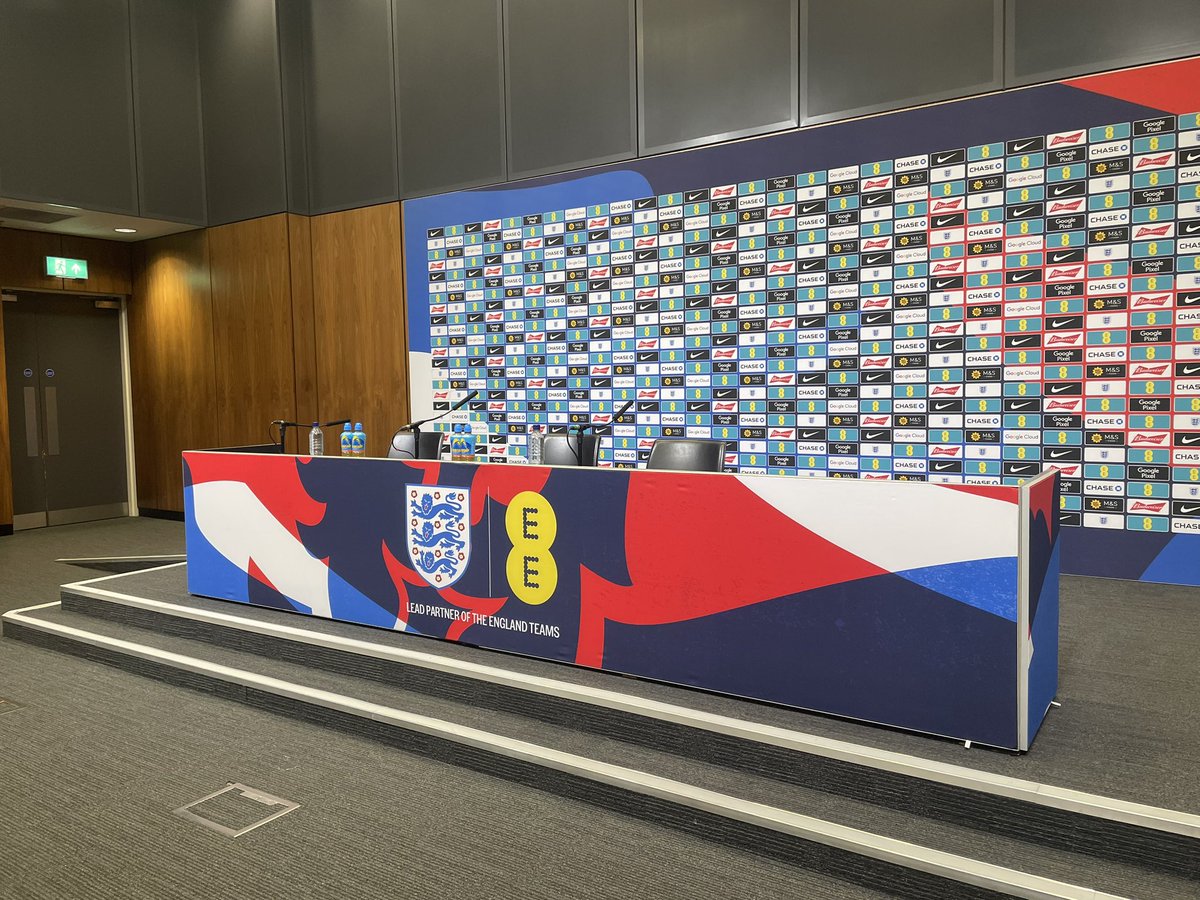 Thomas Tuchel speaking here shortly.