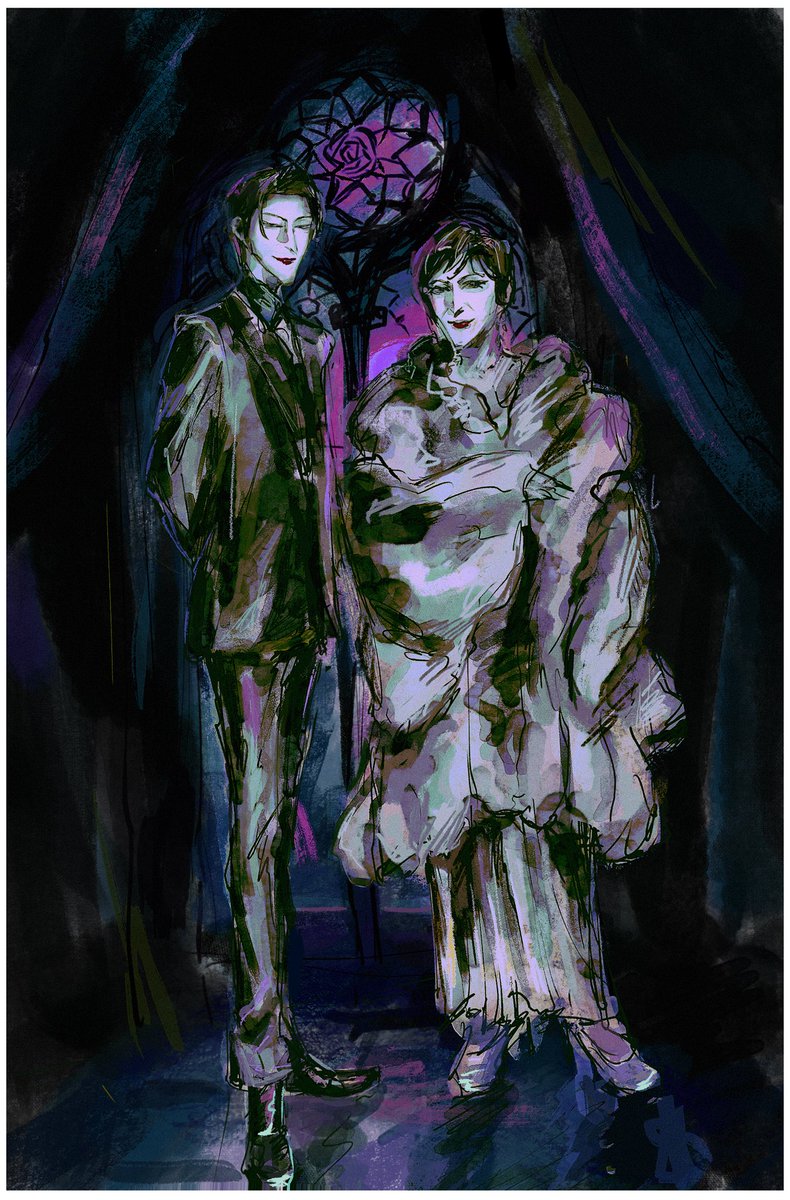 話題のミッチーと美輪明宏様のツーショ🐦‍⬛