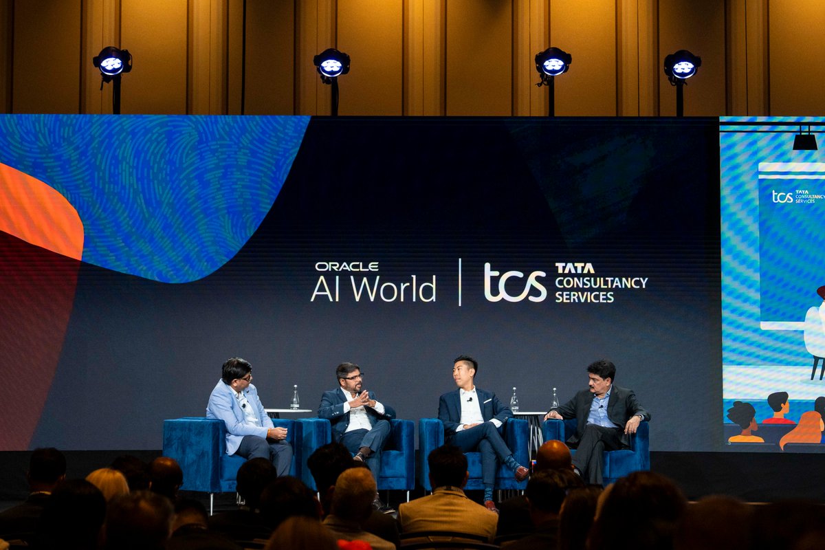 TCSDigitalTech's tweet image. #OracleAIWorld 2025 was a powerful reflection of what it means to stay ahead by being AI-driven, agile, and adaptive.
Read highlights from the event, here: lnkd.in/gFxZYMrq @tcs_na @TCS