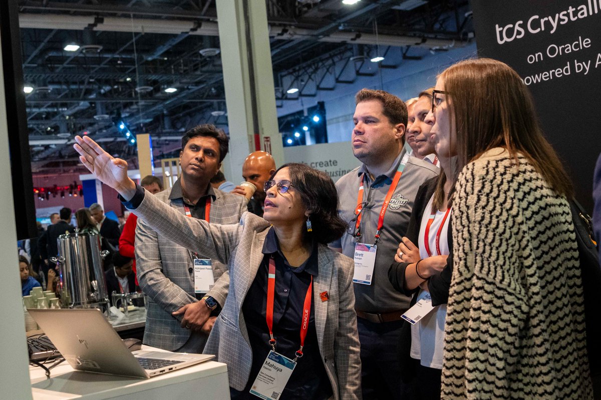 TCSDigitalTech's tweet image. #OracleAIWorld 2025 was a powerful reflection of what it means to stay ahead by being AI-driven, agile, and adaptive.
Read highlights from the event, here: lnkd.in/gFxZYMrq @tcs_na @TCS