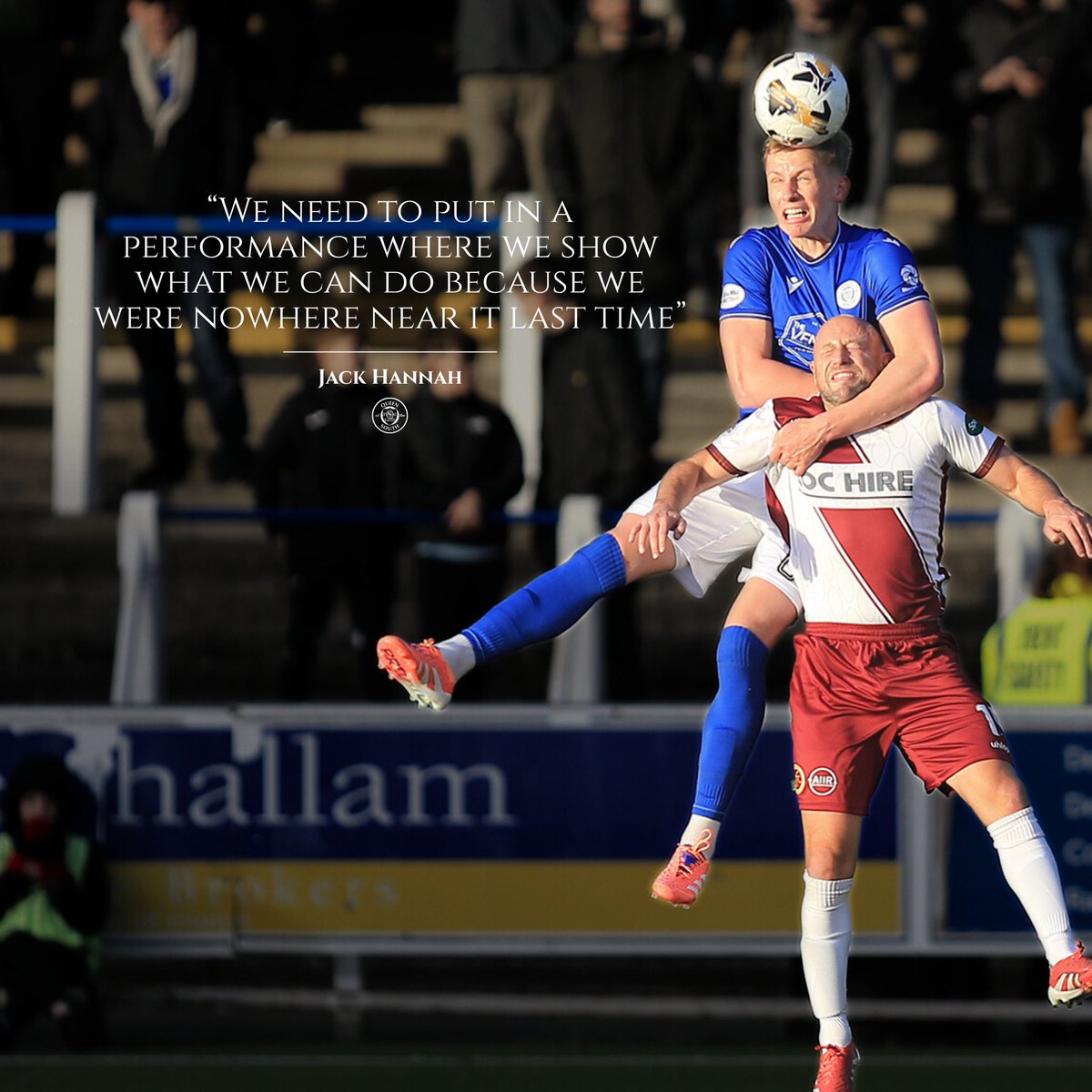 🎙️ Jack Hannah is looking for an improved performance from the Doonhamers following defeat against East Fife earlier in the season.

Watch the defender’s full interview here >>> youtu.be/OwIaCwTWPSM?si…

🎟️ Tickets for tomorrow’s match here >>> qosfc.ticketco.events/uk/en/e/queen_…

#QOSESF |