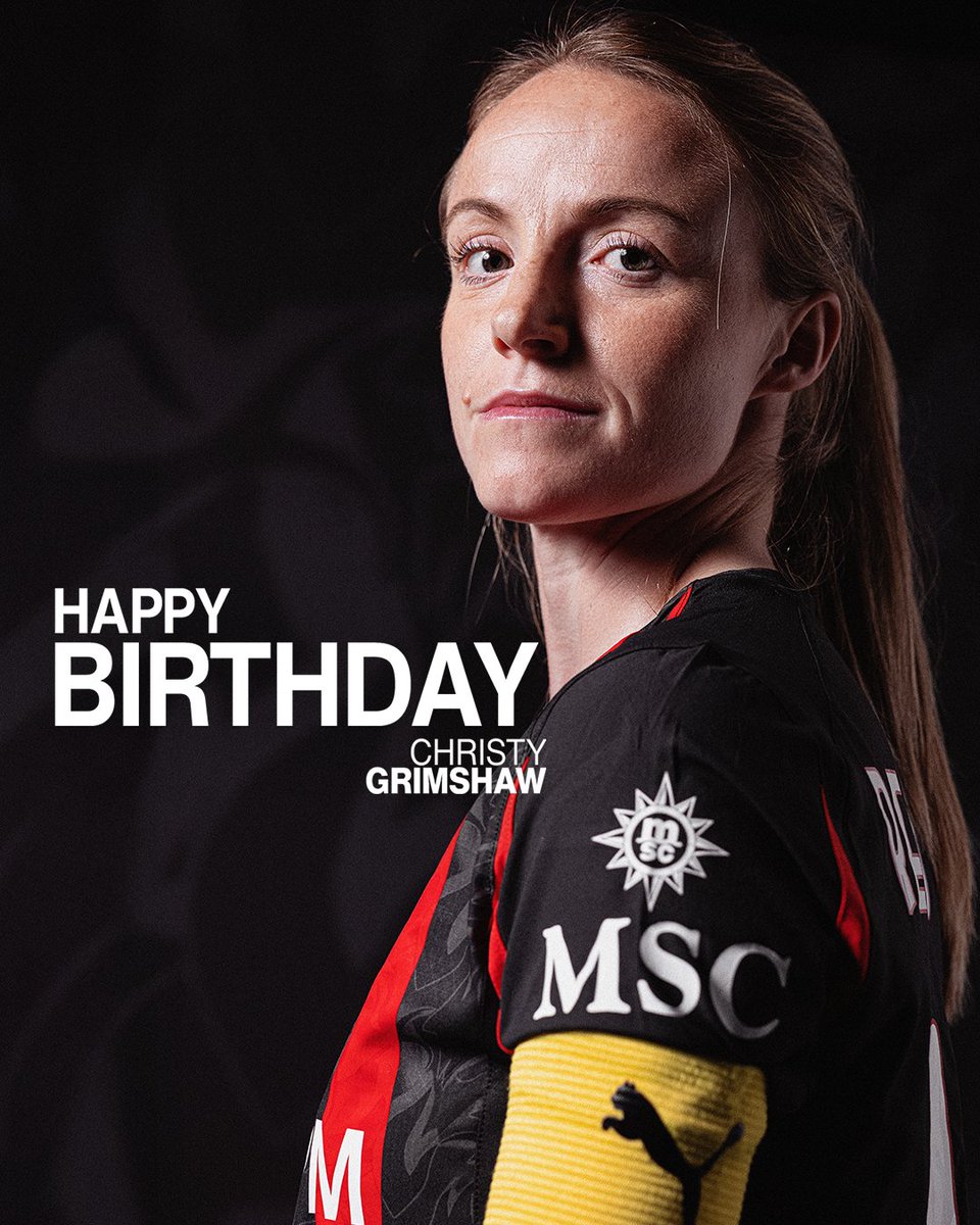 acmilan's tweet image. Our wee Scot is 30 today! Have an amazing birthday, Christy! 💖