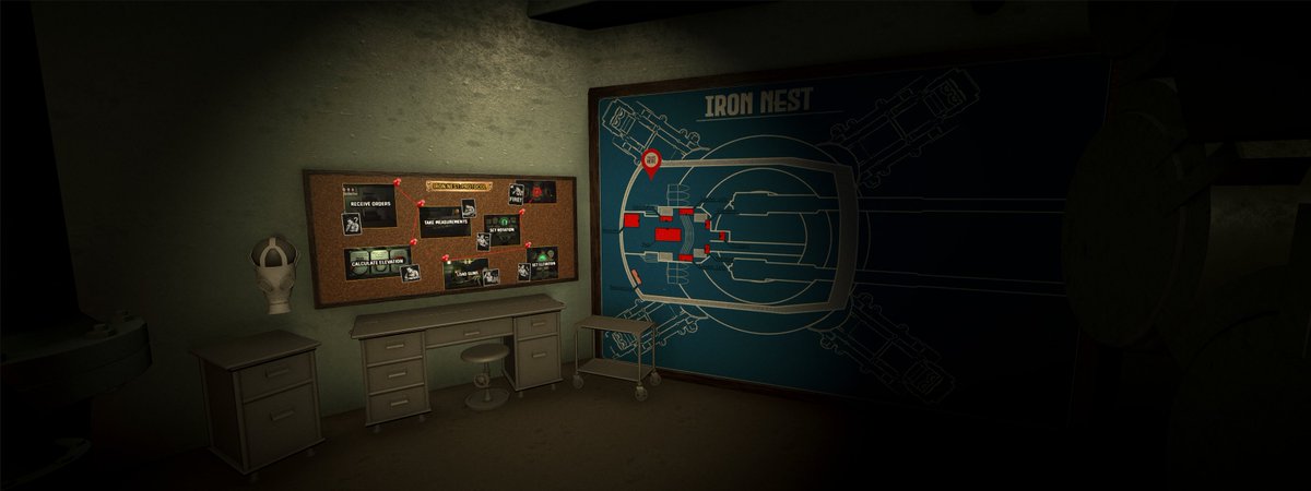 IRONNESTgame's tweet image. We salute you, #PitchYaGame! 🫡

Love heavy artillery? Into dieselpunk aesthetics? Missing a game dripping with propaganda? Simply can’t wait for @PVKKGame?

🧮 Calculate Coordinates
🛠️ Set Rotation &amp;amp; Elevation
🤯 Choose Shells™
🎇 FIRE! ➛ repeat...

This is #IRONNEST, Sir! ✊