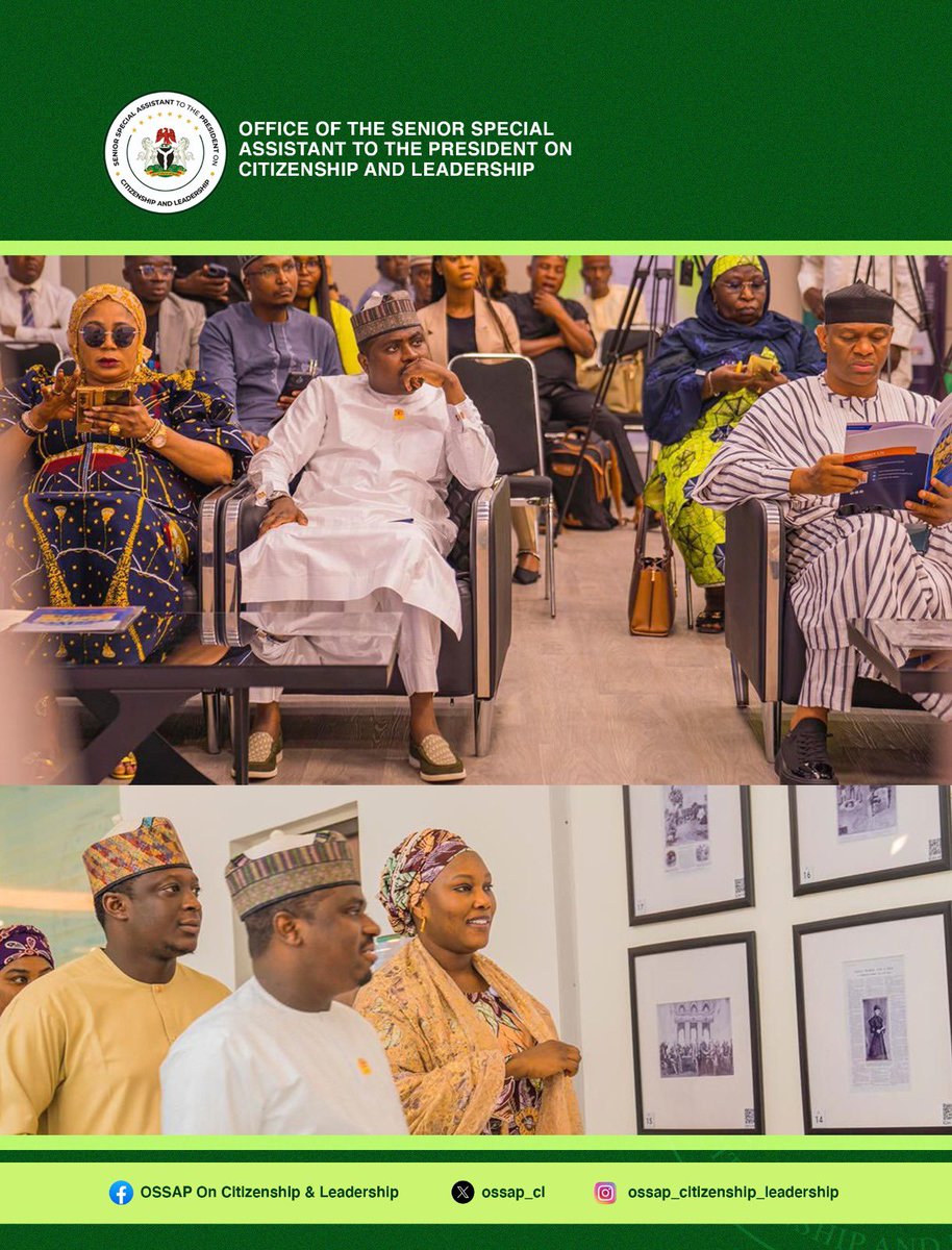 The Senior Special Assistant to the President on Citizenship &amp; Leadership, Hon. Nasir Bala Aminu Ja’oji, attended the High-Level Stakeholder Engagement with Nigerian Government Agencies on Opportunities for Collaboration with European Stakeholders, held today at the National