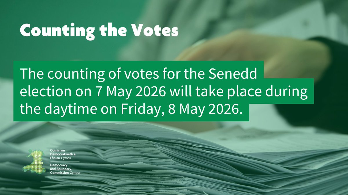 Comisiwn Democratiaeth a Ffiniau Cymru tweet media