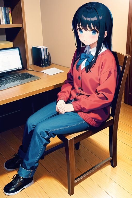 今週もお疲れ様みんな❤　#AIイラスト