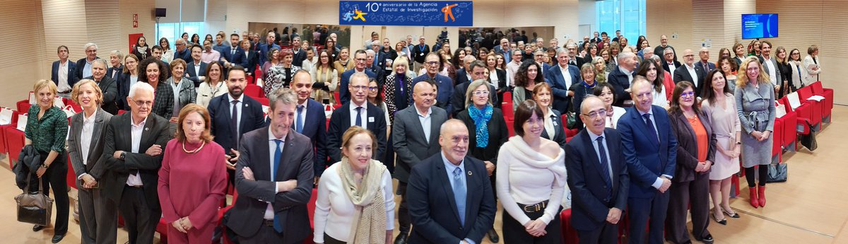 🎉 Ayer celebramos 10 años impulsando la #ciencia en España, gestionando más de 8.300 millones en ayudas. Gracias a la comunidad científica y a las instituciones por hacerlo posible. Seguimos con ilusión y compromiso hacia un futuro lleno de conocimiento y progreso.
 #10AñosAEI