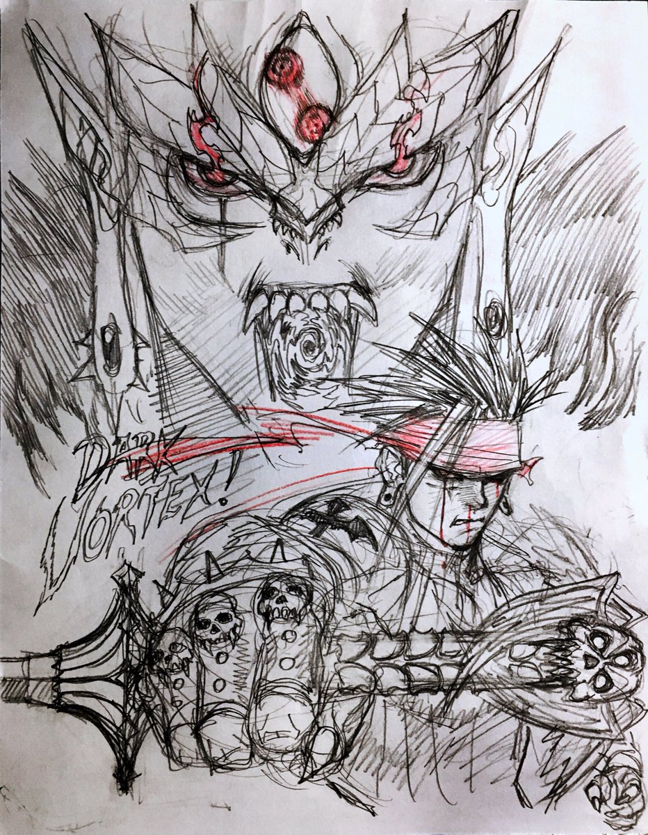 Nine’s sword ability - Dark Vortex {OC}

This sword absorbs evil spirits and makes his weapon powerful.