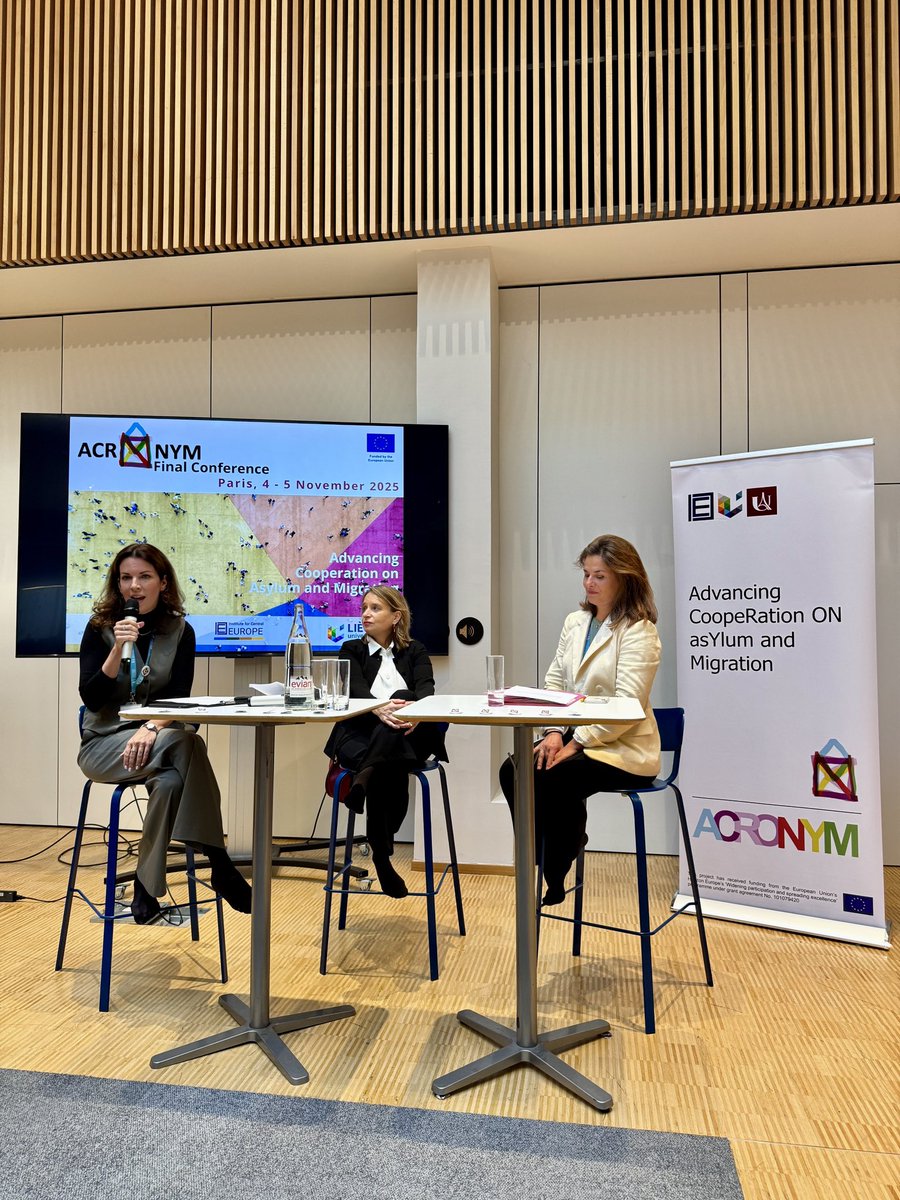 ACRONYM_HEurope's tweet photo. Two days, countless insights, and inspiring exchanges 💬
The #ACRONYMProject Final Conference closed in Paris, but our research continues as we prepare final publications.
Thank you to all partners & participants for this milestone moment! 🙏🏼
#HorizonEurope #MigrationStudies https://t.co/AdOQcRs0BO