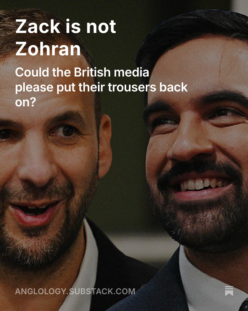 echetus's tweet image. "The similarities between Mamdani and Polanski begin with the letter “Z” and end with them having beards...  in the preceding mayoral elections the  Democrats had taken 67%, 66%, and 73% of the vote"

anglology.substack.com/p/zack-is-not-…