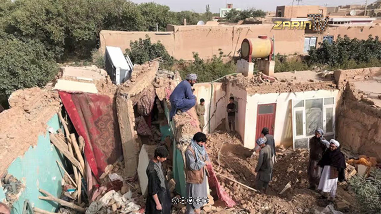 زلزله شمال افغانستان ۱۳۱۹ خانه را ویران کرد