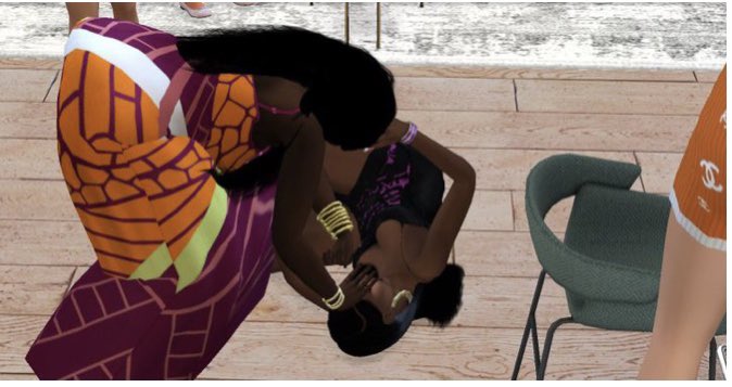 LESHAWNAA_'s tweet image. Elle a subit le même sort qu’à subit stunna et mia 😂 bienvenue dan la team Nysa😘 #BADDIESEASTSIMS #BIGLESHAWNA