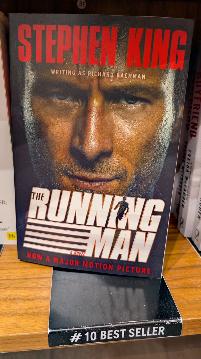 Unsurprising to see this (book is set in 2025) enjoying a revival. 

1987 film has 3 especially good 2025 predictions...

- main character's reputation tarnished by AI deepfake video
- high stakes reality show as form of entertainment
- sportsbetting as widely accepted pasttime