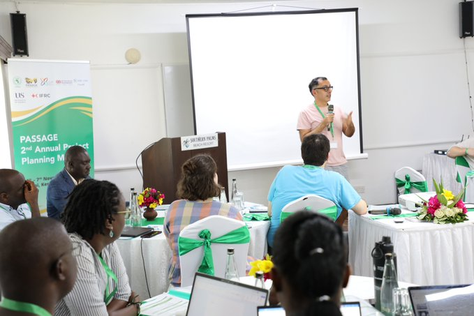 RCMRD_'s tweet photo. RCMRD at the @PASSAGEProject_  Project Annual Planning Meeting | Diani, Mombasa 

As an implementing partner in the #PASSAGE Project, we are taking part in the meeting which  brings together 12 collaborative partners, including policy developers, practitioners, and academic institutions, to chart the way forward for the next 14 months of the project cycle. 
Discussions focus on translating research evidence into actionable outputs, strengthening coordination and accountability, and aligning work plans, budgets, and timelines for greater impact.
funded by @IDRC_CRDI / @FCDOResearch