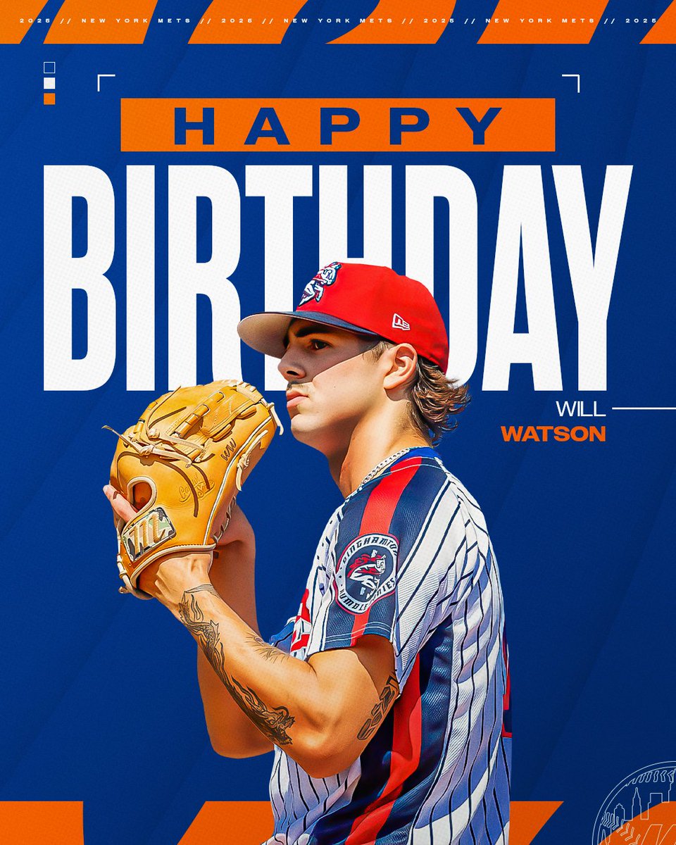 MetsPlayerDev's tweet image. Happy birthday, @willll_watson!