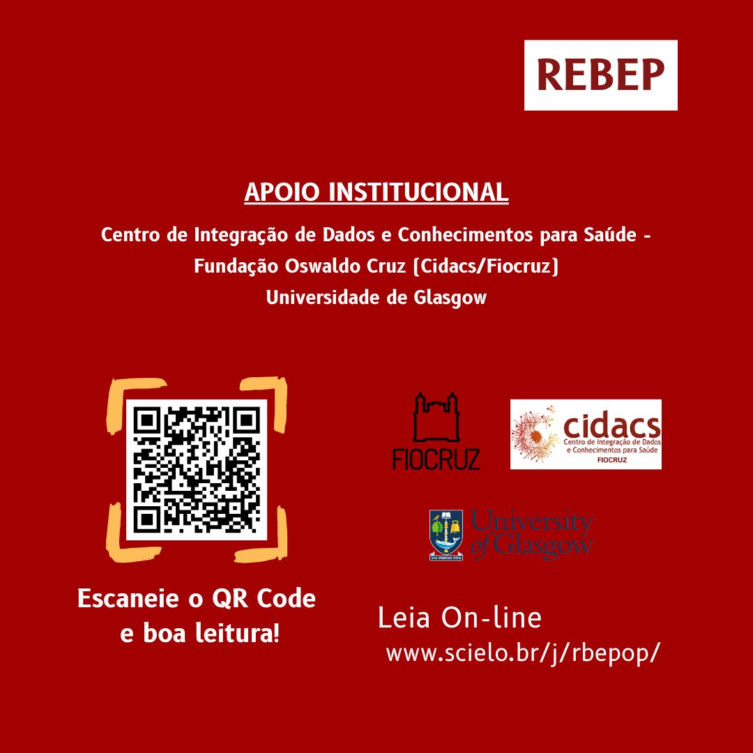 Revista Brasileira de Estudos de População tweet media