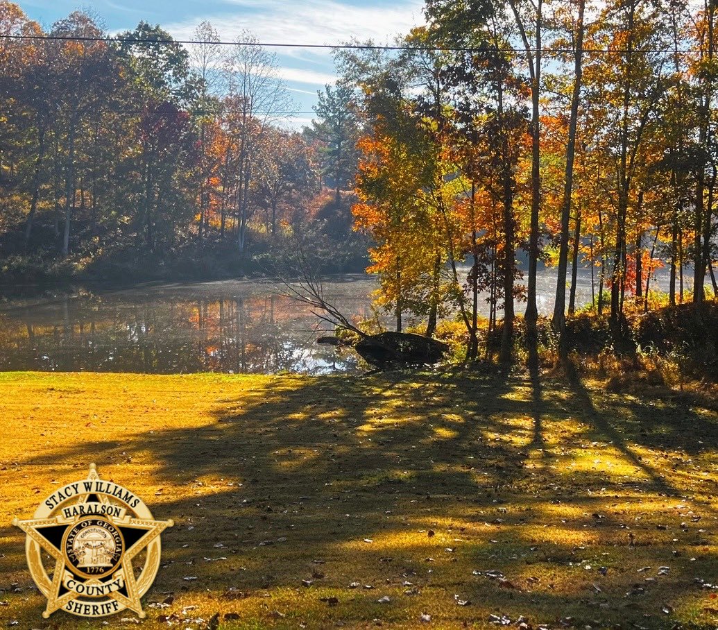 Good Friday morning, Haralson. We hope you have a fantastic day!

"Autumn leaves don't fall, they fly. They take their time and wander on this their only chance to soar." - Delia Owens

#HaralsonMornings
#AutumnInHaralson
#Friday
#HCSO