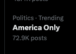 Make it trend today... and we are really going to have to explain "what type of American are you?" to these politicians...