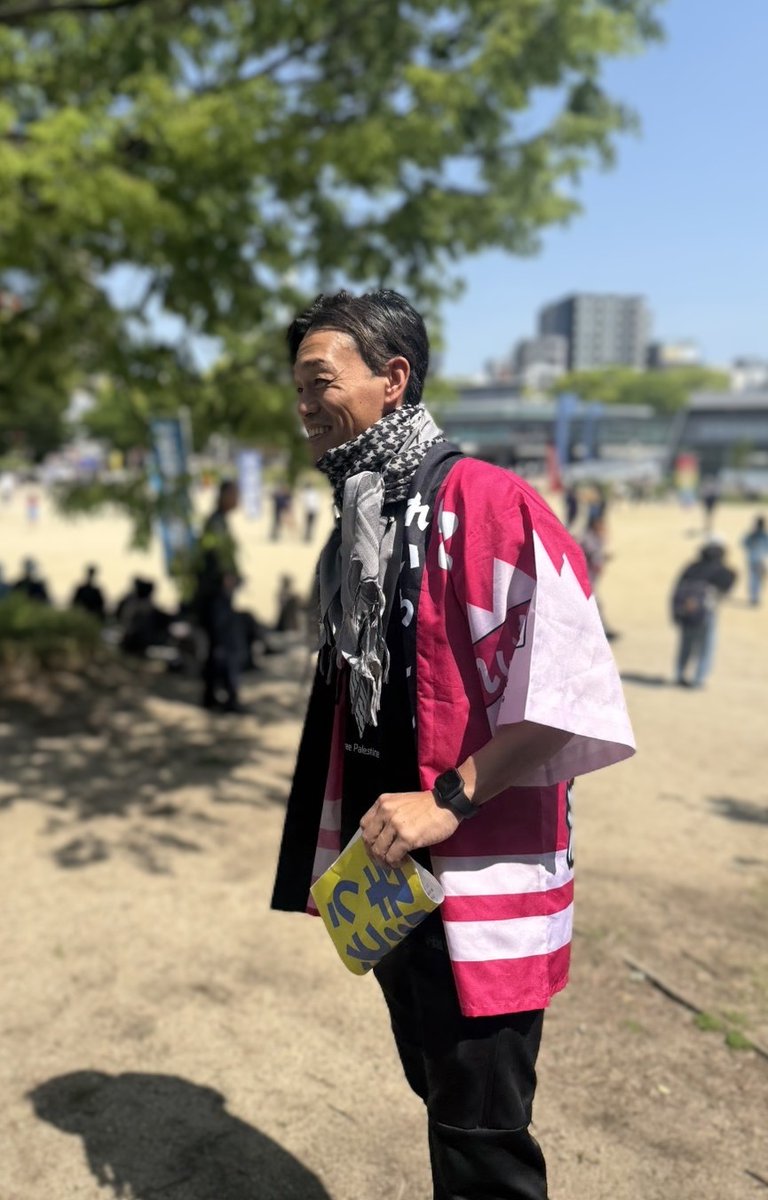 d_haruma45's tweet image. 推しきたー✨

#かばた健吾
#れいわ新選組
#大阪市議会議員選挙淀川区