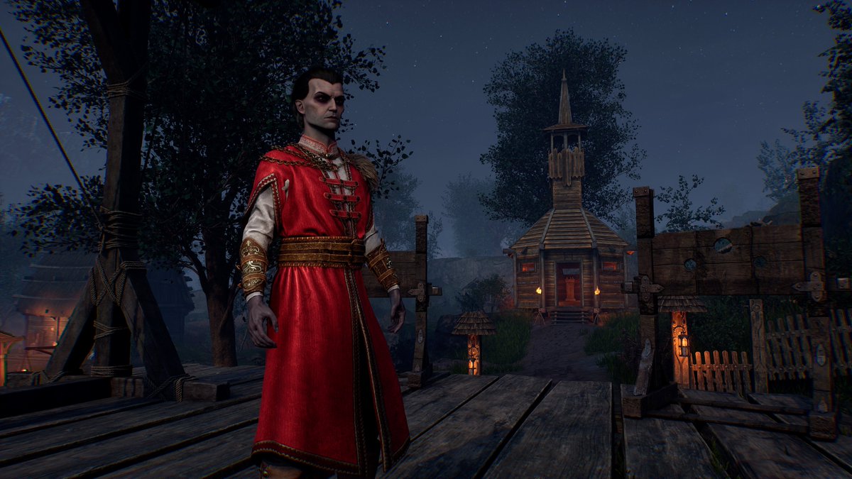 ToplitzProd's tweet photo. 👋 #PitchYaGame
Build your castle. Feed on your enemies. Rule the night.

As Dragos, a vampire caught between bloodlust and duty, you must survive in a world ruled by your kind.

In Vampires: Bloodlord Rising you can: 
🏰 Customize your gothic fortress
🧛 Choose mercy or tyranny
🌒 Shape the fate of Sangavia

#VampireGame #OpenWorld #IndieGame