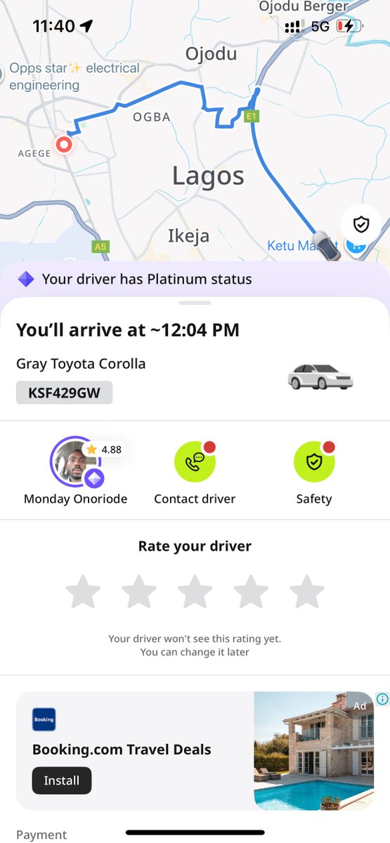 Soundmind_02's tweet image. Today while coming from Murtala Muhammed Airport, I ordered a ride through @inDrive.
Around 11:30 a.m., at Ketu Bridge, the ride was stopped by some policemen.

They asked where I was coming from and going to.
I told them I was going to FUNAAB, and they asked for proof.
While I…