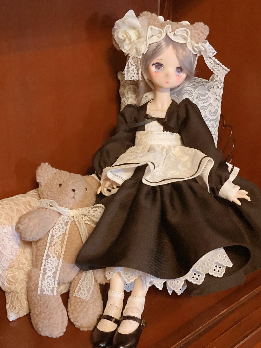 cello_doll's tweet photo. 森の館のメイド展に展示させて頂いているメイド服です💕モデルさんはMDD✨

館の雰囲気と上手くマッチできたかな、と自画自賛しておりますので、ぜひ実物をご覧下さいませ☺️

#森メイド展 https://t.co/FJQcbJYdEs