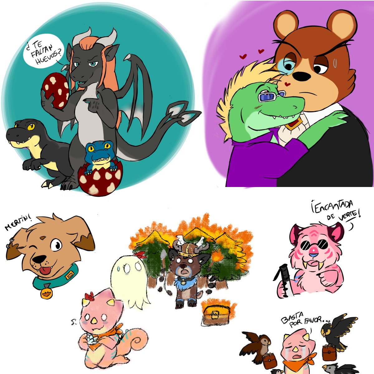 Sketches and random stuff from discord calls