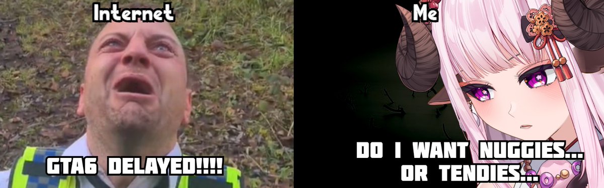 All I've seen today is GTA6 stuff and honestly.. I must be the only person who couldn't give a shit about it. Game is never gonna run on my PC and if it did all I would do is steal a car run over a bunch of people then go play something else. I have other things to worry about😅