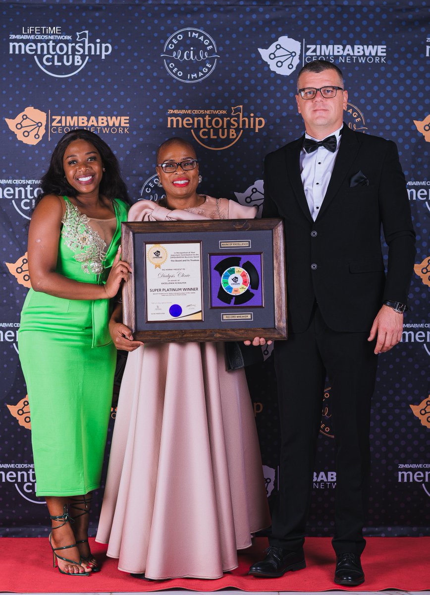 🥳💪Super proud of everyone.  Hard work and dedication pays off.  We remain committed to world-class service.  Super Platinum Winner : Excellence in Dialysis.  Thank you Zimbabwe CEO's Network for the recognition. Harare, Zimbabwe 🇿🇼🇿🇼
#dialysis #dialysisclinic #Awards