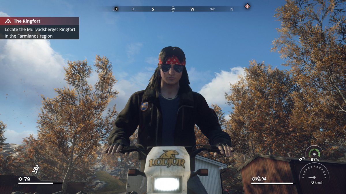 PS4Ron's tweet image. #PS4 #GenerationZero cleared out a robot camp rambo style, saving the Swedish countryside bit by bit 😎