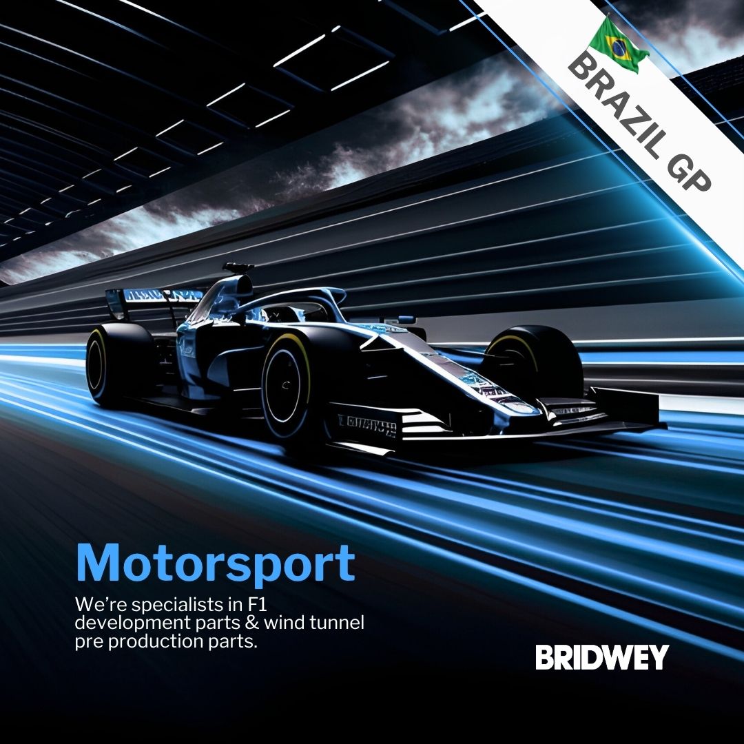 Bridwey's tweet image. Let’s go, São Paulo GP! 🏎️🇧🇷

Getting it right in the early stages is essential for both safety and performance. Precision-#engineered development parts are used to test and perfect designs before full production - and we're proud to support the industry.

#F1
