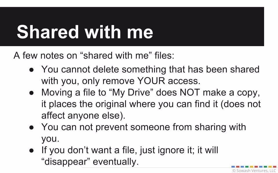 jrsowash's tweet image. Some tips on managing shared files in #googleDrive. #GoogleET #GoogleEDU