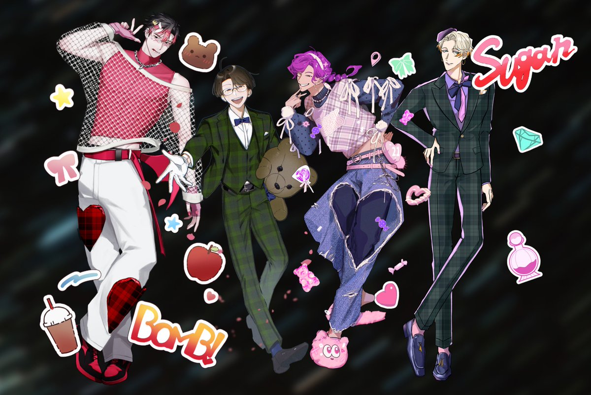 LUVELL（ラヴェル）のみなさんと、Sugar Bomb （シュガーボム）のみなさん！
#プロプロ漢気班