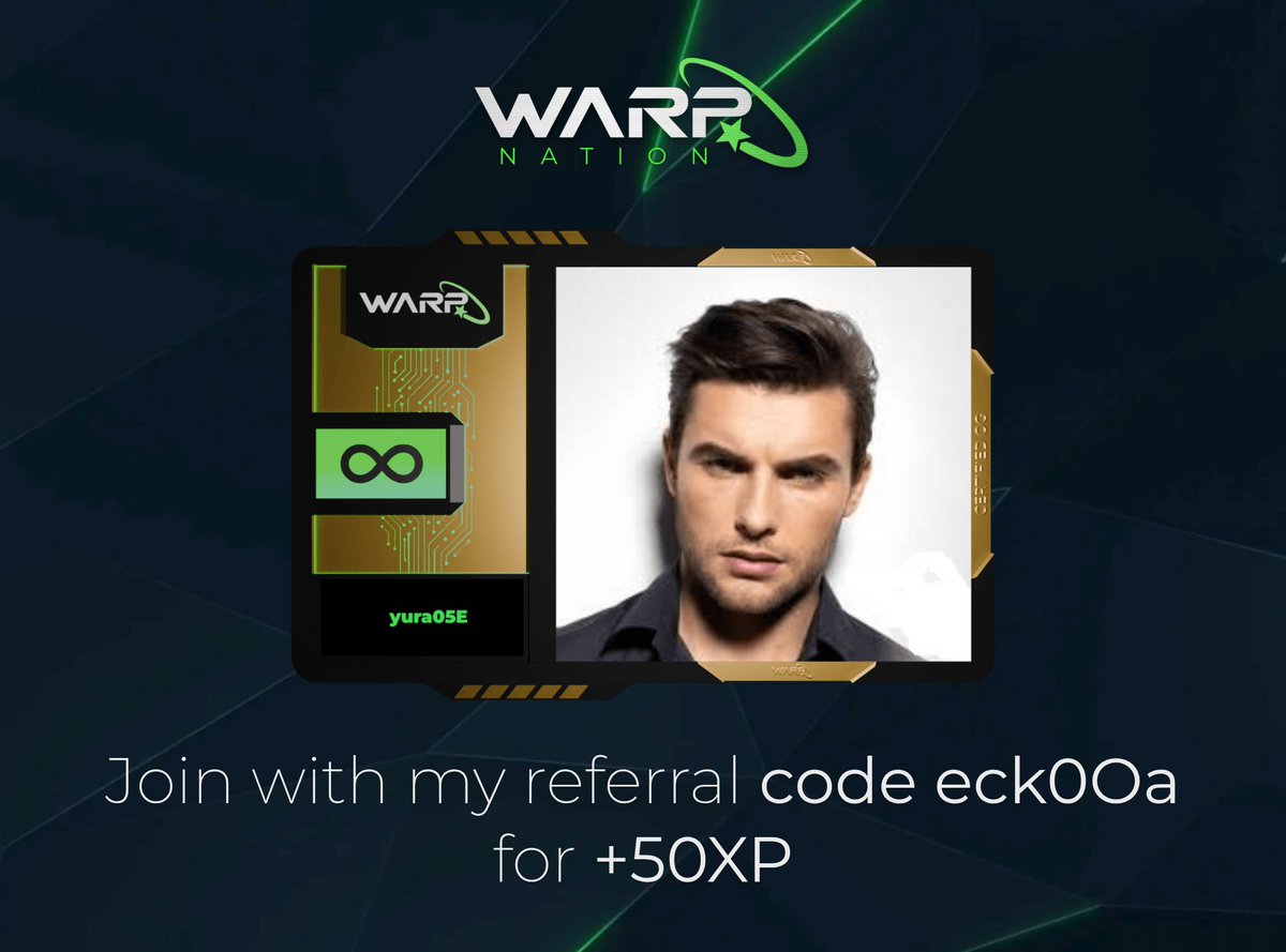 I just claimed my Warp Nation Multipass!

Gamers, creators, studios, investors - get ready to win together!

Use my referral eck0Oa for an XP boost!

Build your Gamer Identity. Join The Nation.

<a href="/WarpGameCHAIN/">Warp Chain 💫</a>