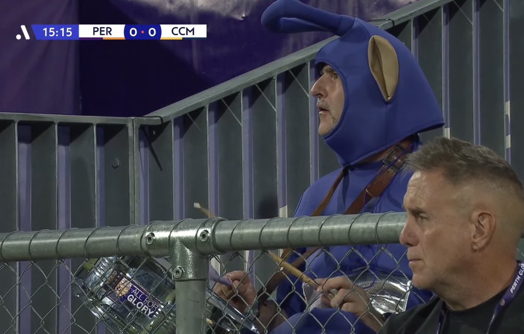 DPhimphisane's tweet image. A-League After Dark is wild #PERvCCM