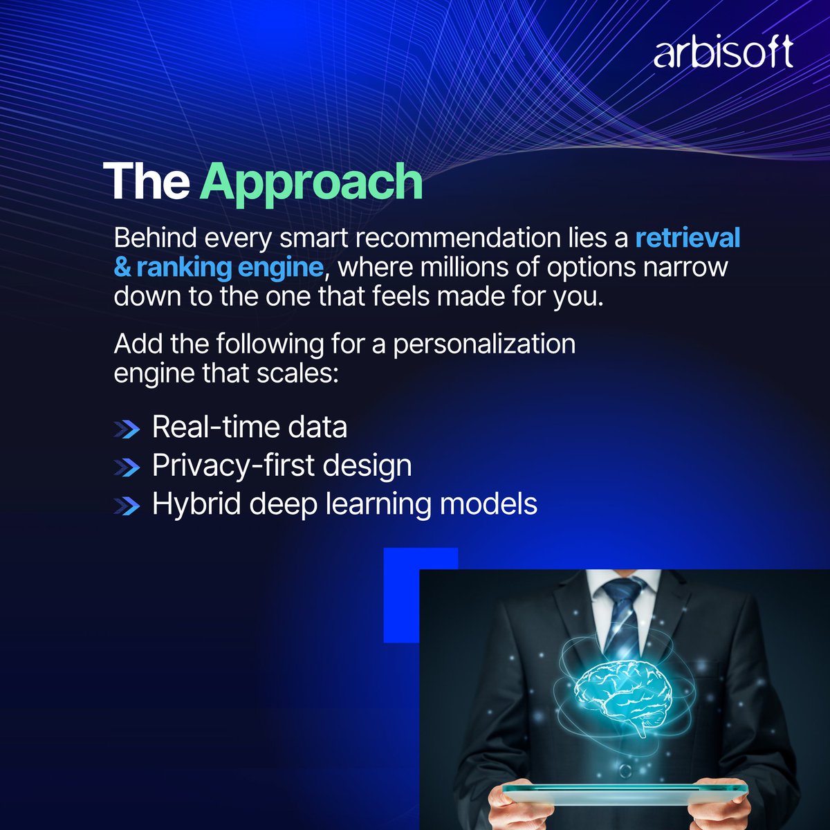 arbisoft's tweet image. Ever wonder how Netflix just knows what you’ll binge next? 🍿
Or how your shopping app recommends exactly what you need? 👀

💡 Discover how to implement deep learning for personalization: tinyurl.com/38urxpc5

#DeepLearning #Personalization #ArbisoftBlogs