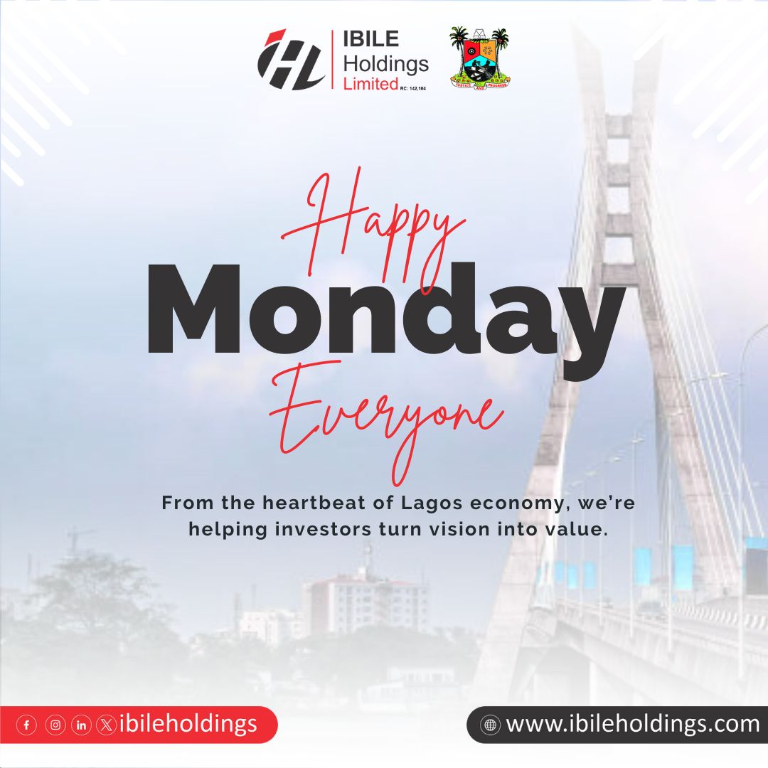 As a new week begins, remember that every market movement brings potential. Whether you're building long-term wealth, diversifying your portfolio, stay focused on your goals and make informed decisions #ibileholdings #ibileholdingslimited #ibile2025