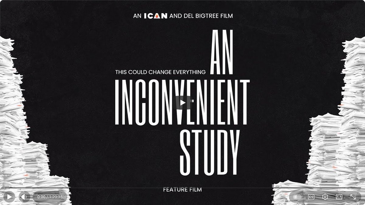 Time to post information. aninconvenientstudy.com  "Following the release of An Inconvenient Study, several outlets—including Henry Ford, The Conversation, and Stat News—published criticisms of the unpublished vaccinated versus unvaccinated study at the heart of the film.