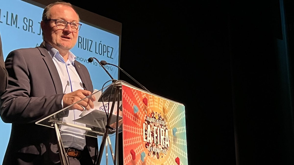 <a href="/ajuntamentvng/">Vilanova i la Geltrú</a> <a href="/gencat/">Generalitat de Catalunya</a> L’alcalde <a href="/juanluisruizvng/">Juan Luis Ruiz /❤️</a>:

“Vilanova és pionera en la formació del sector ferroviari. La ciutat no s’entendria sense el ferrocarril”

#firadenovembre25