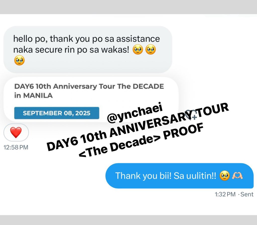 ynchaei's tweet image. 📢 Direct / By pass link available 

‼️GENSALE ONLY‼️

💎 ₱100

💎skip queue &amp;amp; pick seat ASAP

💎with 400+ transactions

💎1 minute earliest time stamp!

💎Multiple links 🔗

Send a DM now 💌

#SVT_WORLDTOUR #NEW_BULACAN
#SVT_TOUR_NEW_ @applewood_ph 
@applewood_kr