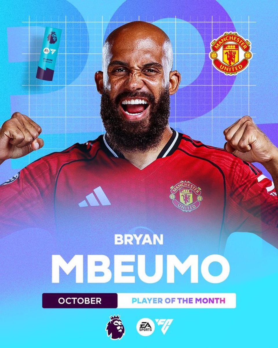 centregoals's tweet image. 🚨🚨| OFFICIAL: Bryan Mbeumo is the Premier League Player of the Month for October. 🎖️🇨🇲 

What a signing! 👏