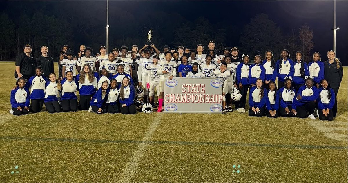 Incredibly grateful and proud. Praise the Lord for this season and for the opportunity to coach these boys. Back to back!