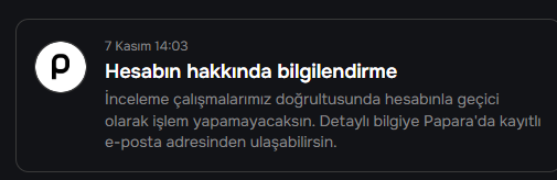 ExecAnk's tweet photo. @Papara dalga mı geçiyorsunuz hala çekim yapamıyorum https://t.co/cwe3xtnSiw