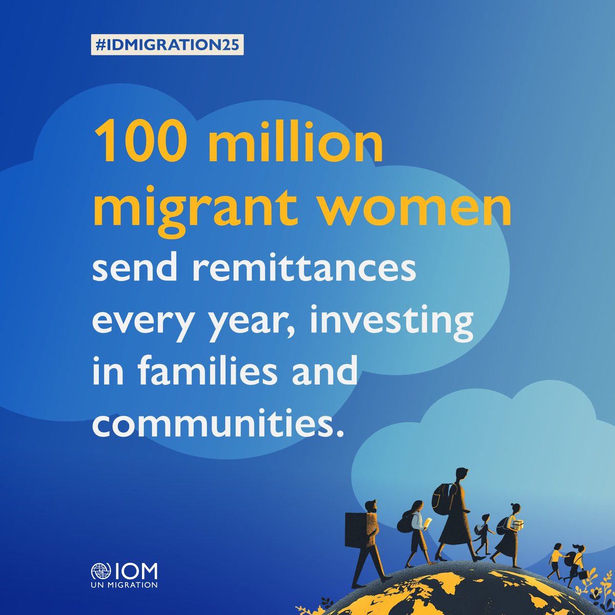 Migrants send home more than remittances; they send hope, stability, and opportunity. 

When properly governed, migration is a global strategic asset – building stronger, more connected societies.

This year, #IDMigration25 is reframing the narrative!