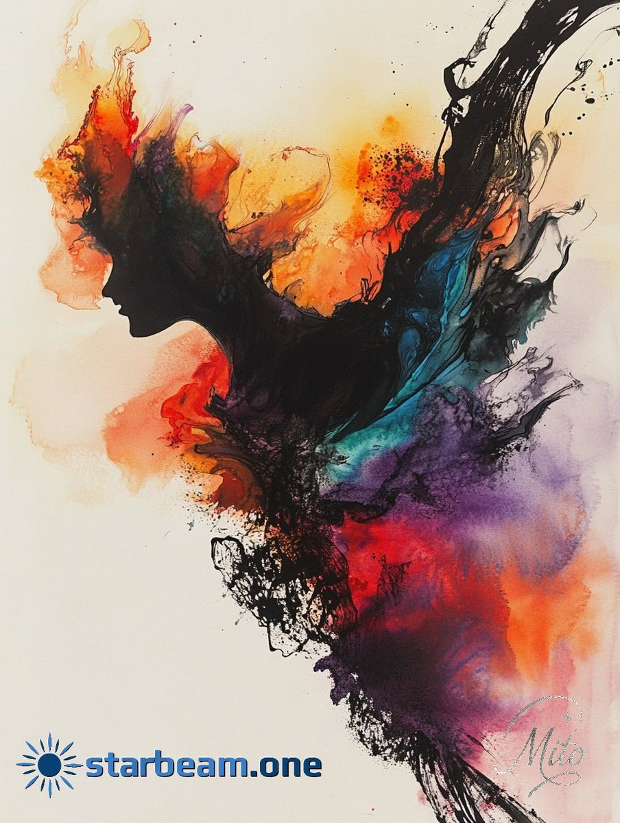 Mitocndralorian's tweet photo. @StarbeamOne My Submission for FtFF "Of Flow and Form"
#FreeTheFlaresFriday #StarbeamOne #InkPainting #ArtChallenge #SurrealInk #FluidAbstraction https://t.co/dTtqSpSSas