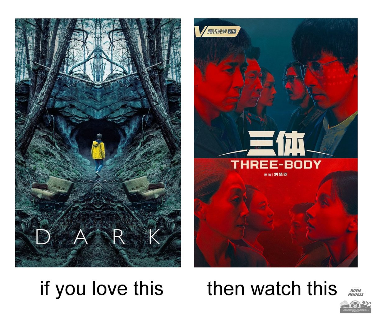 moviemnfs's tweet image. mvs if you love DARK then you should watch THREE BODY 💯

three body yang original version (chinese). keduanya deep science fiction-mystery, slow burn, mind-bending, confusing but solid &amp;amp; detail

ps. yang ori ya (2023), bukan versi platform merah