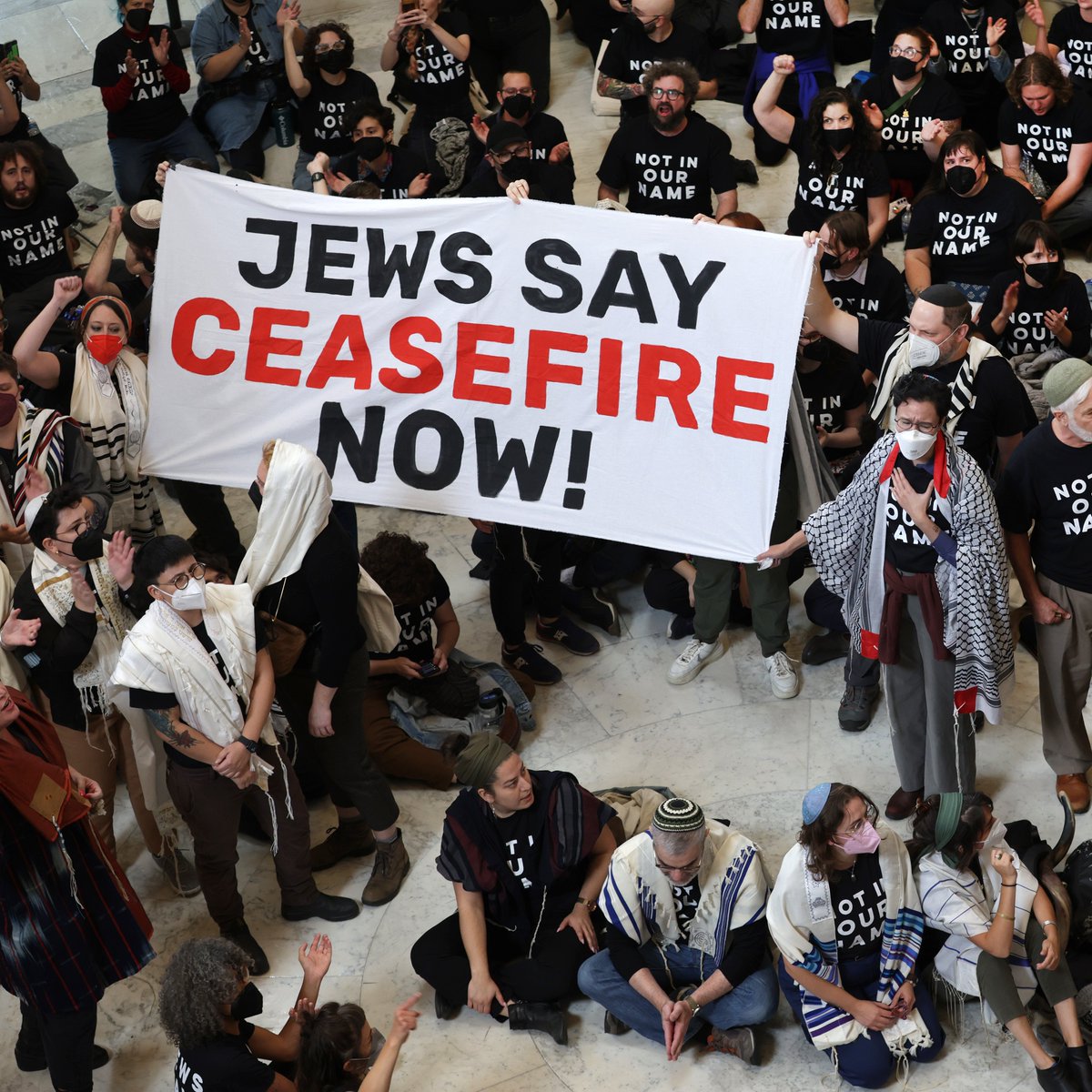 🚨🇺🇸🇮🇱 POLL: 60% of American Jews recognize ISRAEL is committing WAR CRIMES in Gaza

40% of American Jews recognize ISRAEL is committing GENOCIDE in Gaza - WaPo