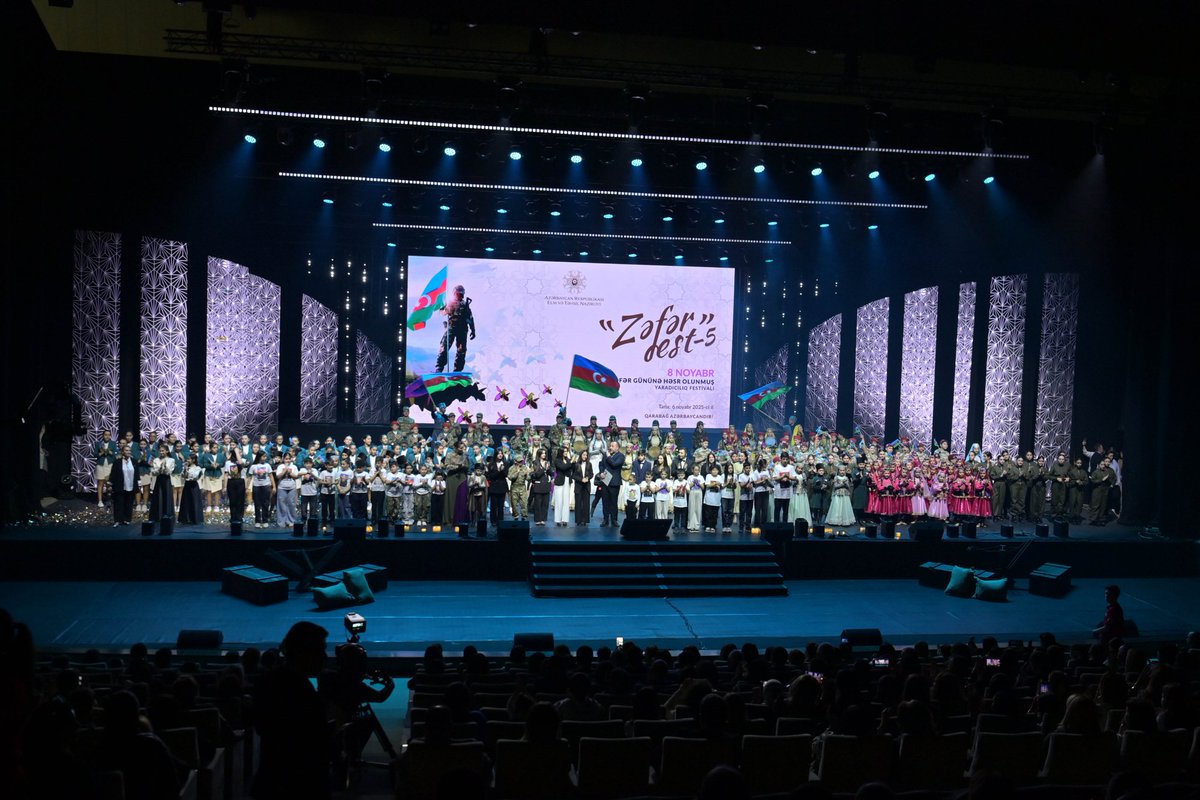 Ötən gün Vətən müharibəsində qələbəmizin 5-ci ildönümünə həsr olunmuş “ZəfərFest – 5” yaradıcılıq festivalı keçirildi.

Şəhidlərimizin xatirəsinə ehtiram və zəfərimizin mahiyyətinin gənc nəsillərə çatdırılması məqsədini daşıyan bu festival məktəblilərin yaradıcılıq potensialının