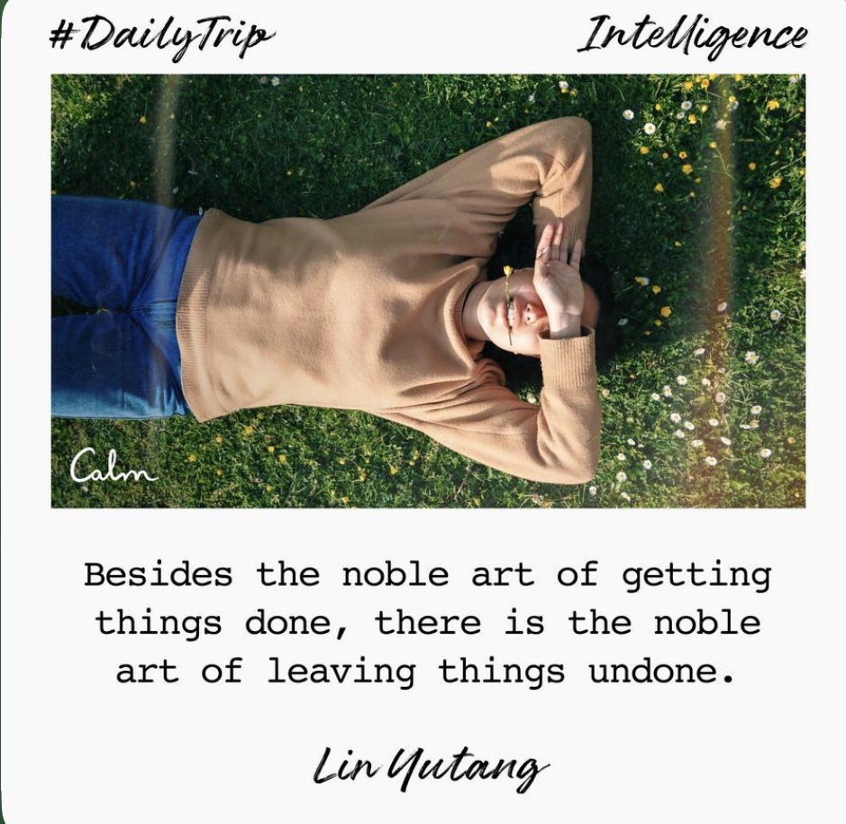 Turf industry (life for that matter) is a get done business but learning the art leaving things alone at times is a valuable skill.