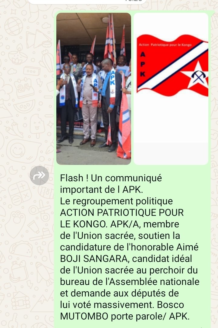 boscomutom1567's tweet image. Communiqué important